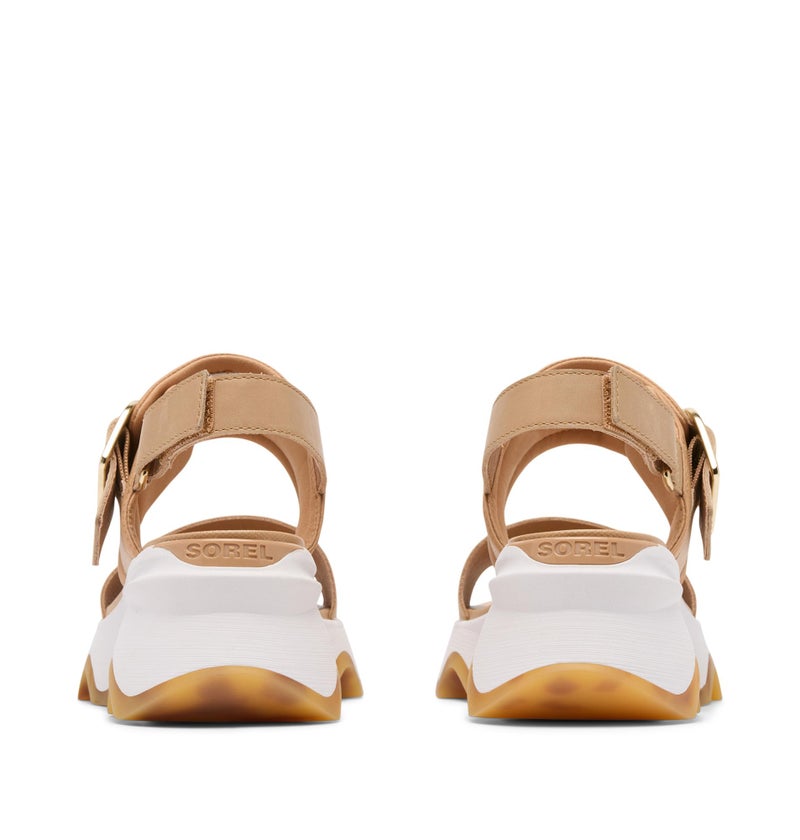Sorel Women's Kinetic Impact Wedge, Honest Beige/Sea Salt, 8.5 Regular - Image 3