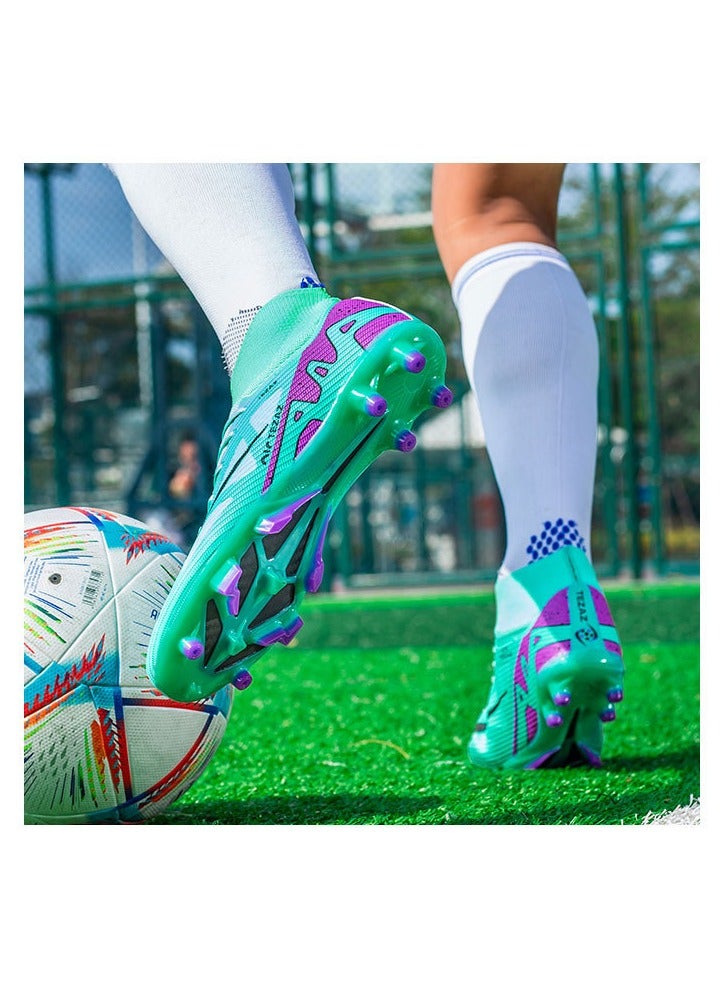 SKT Shiketro Men's soccer cleats for outdoor indoor professional youth boys soccer cleats unisex soccer cleats.  - Image 4