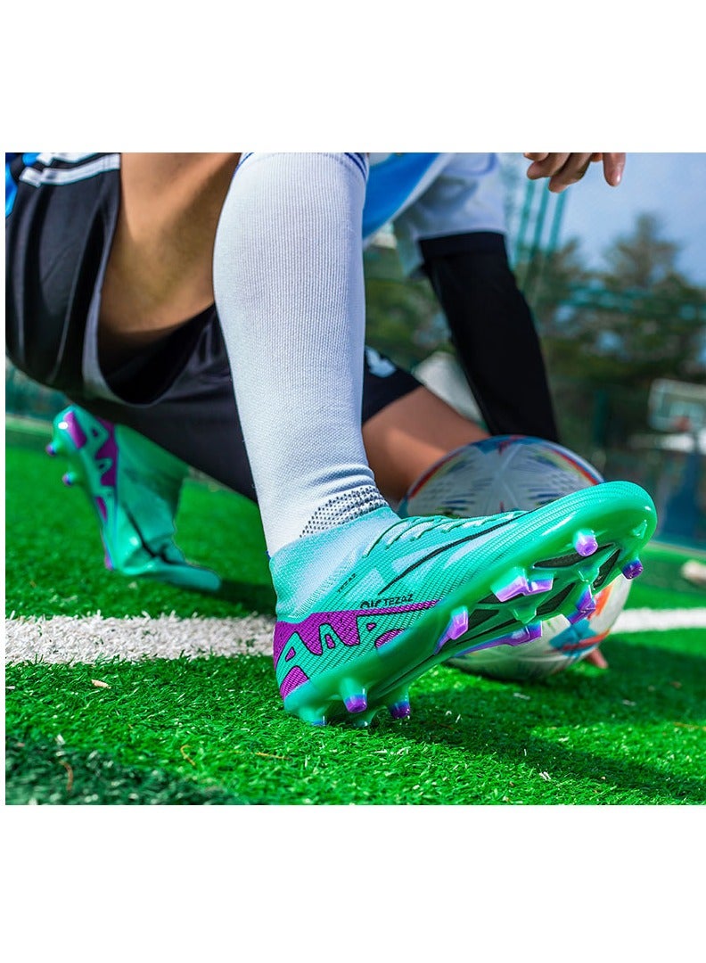 SKT Shiketro Men's soccer cleats for outdoor indoor professional youth boys soccer cleats unisex soccer cleats.  - Image 5