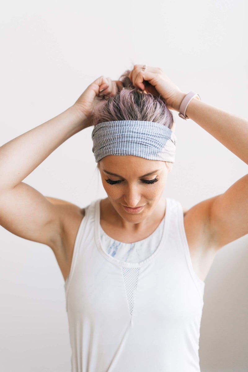 Maven Thread Dakota Wide Sports Headband for Women - Non-Slip 4" Thick Sweatbands for Running, Exercise, Gym, Athletic Workouts, and Yoga, 2 Pack - Image 3
