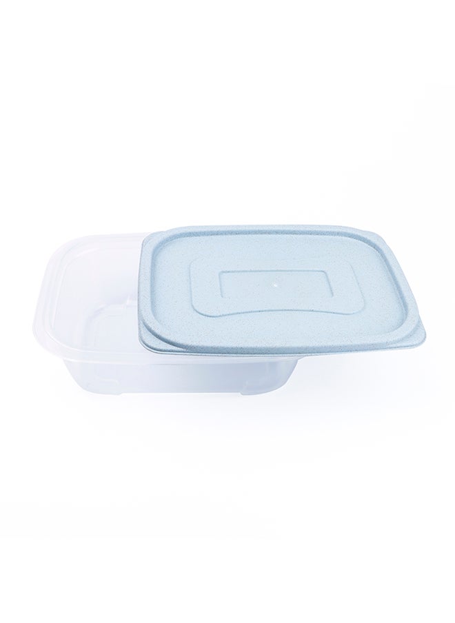 Kitchenmark 3-Piece Rectangular Biodegradable Plastic Multicolor Multisize Container Combo Set  - Image 4