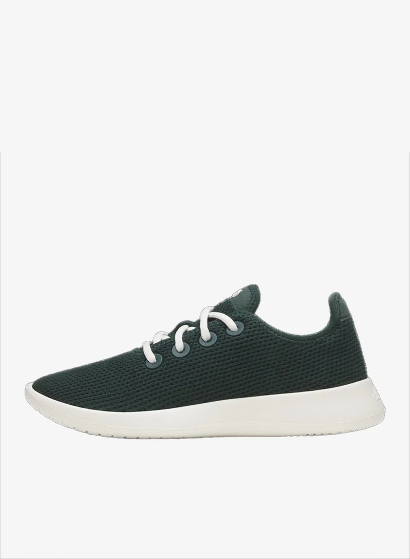 Allbirds حذاء رجالي للجري - تايلايت تيل نعل تايلايت أبيض