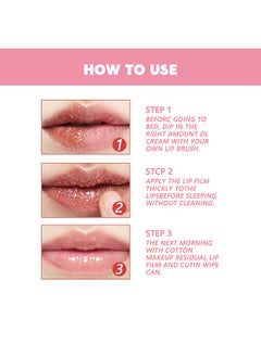 EELHOE Peach Lip Scrub - Lip Scrubs Exfoliator And Moisturizer With Lip Brush - Natural Gentle Lip Treatment - Peach Sugar Lip Scrub For Dry - Cracked And Dark Lips 30G  - Image 5