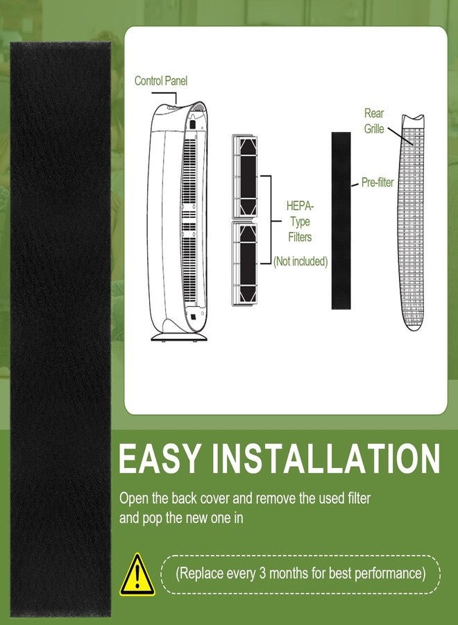 Giokyi 6 Pack HRF-B1 Air Purifier Filter Replacement for Honeywell Airborne Air Filter - Image 4