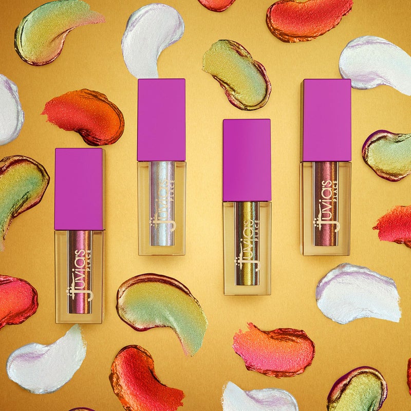 Juvia's Place Culture Duochrome Liquid Eyeshadow Kente - Liquid Eye Makeup for Glitter & Shine, Multi-colored Eyeshadow, Sparkly Makeup for Eyes, Women's Makeup Kit Addition - Image 4