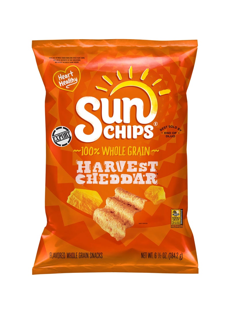 Sunchips وجبات خفيفة من الشيدر المحصود والحبوب الكاملة - Image 1