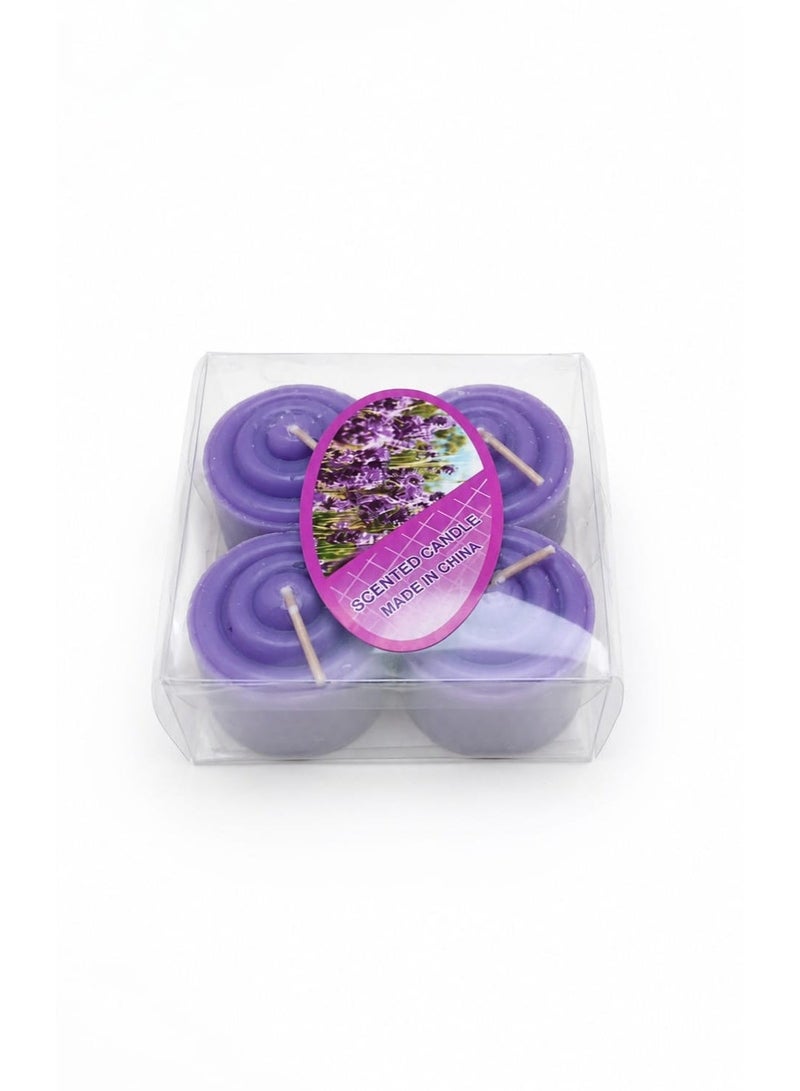 A scented candle with attractive and multiple fragrances made from natural soy wax - a scented candle for relaxation, home decor, romantic atmosphere, and a perfect Valentine's Day gift, available in multiple colors - Image 4