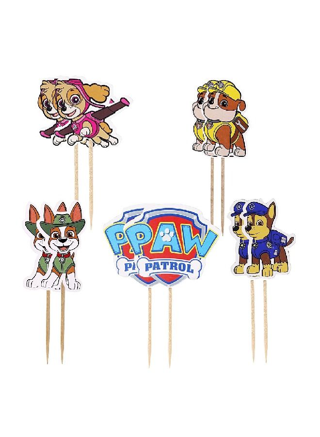 ThePartyPopper Paw Patrol Cupcake Toppers  - Image 2