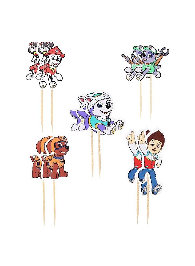 ThePartyPopper Paw Patrol Cupcake Toppers  - Image 3