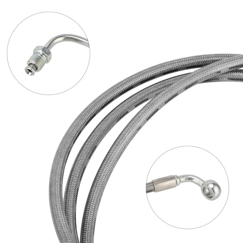JAVIK 82 Rear Brake Hose Line 1911652 for Polaris Sportsman 400800500570ETX 20112017 Hawkeye 20112015 - Image 3