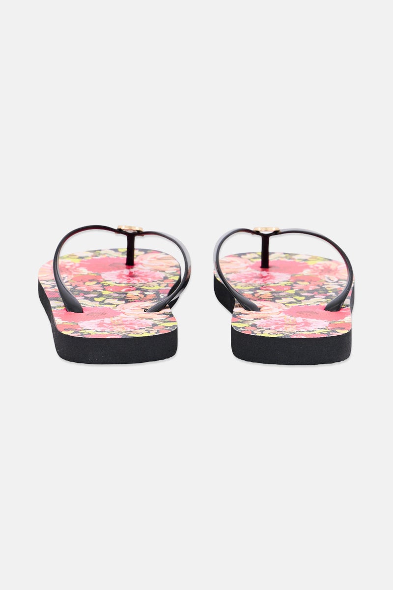 NINE WEST Women Logo Charm Slip On Slippers, Black  - Image 2