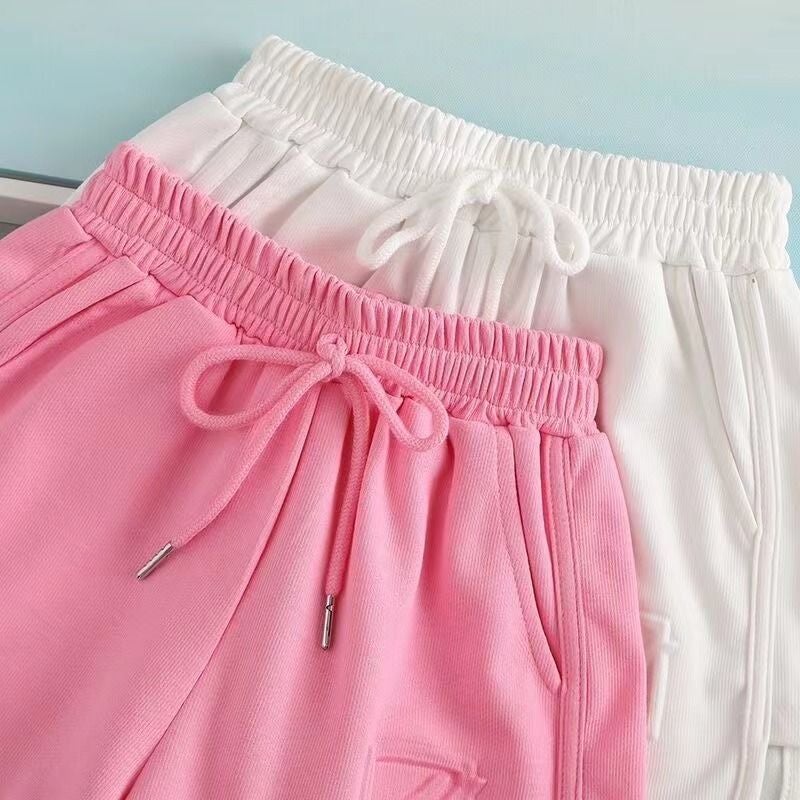 Casual New Summer Sports Shorts Children'S Shorts Girls 2025 Outer Wear Thin Style Loose Shorts - Image 4