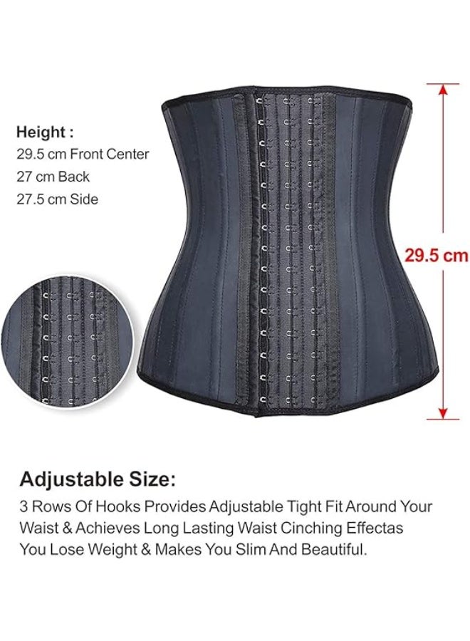 Alissa Womens Waist Trainer Underbust 25 Steel Boned Sports Fitness Workout Hourglass Body Shaper Weight Loss Xtra Small - Image 3