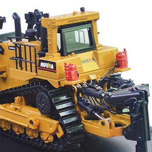 Ailejia 1/50 Scale Diecast Truck Alloy Models Bulldozer Vehicle Construction Vehicle Model Engineering Car Toy boy Gift (Bulldozer) - Image 5