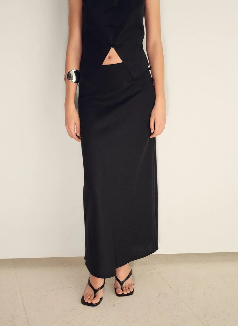 MANGO Casual Laguna Straight Fit Skirt