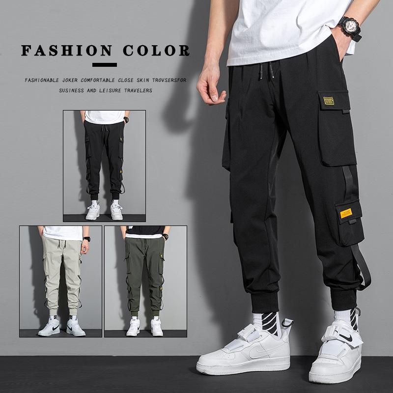 Summer Lightweight Cargo Pants for Men Noirnoir - Image 2