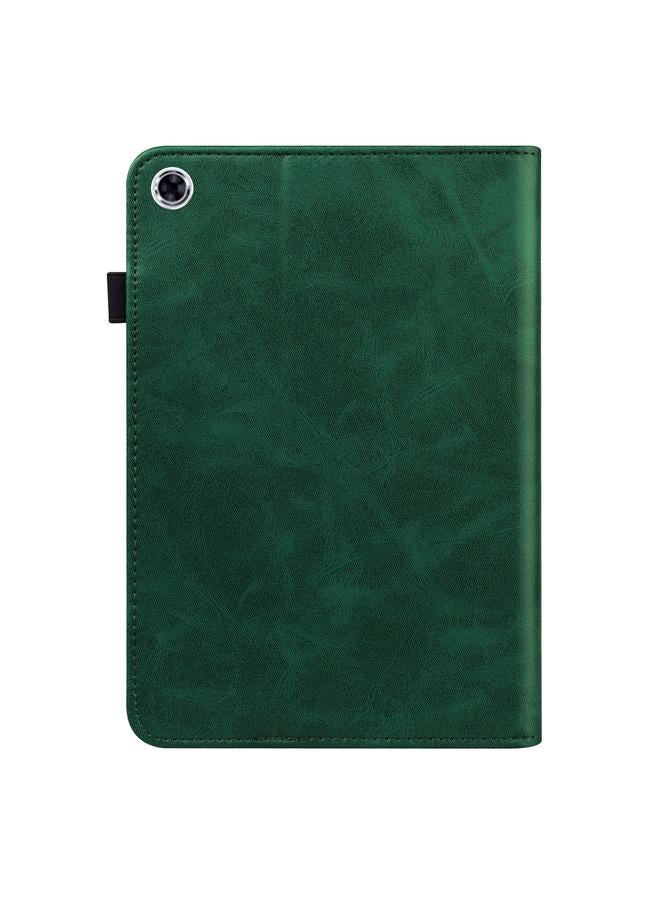 S-TOP Case For Lenovo Tab M10 HD Gen 2 Solid Color Embossed Striped Leather Case - Image 3