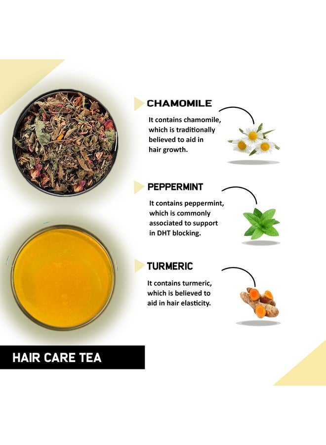 TEACURRY Teacurry Hair Tea - 30 Tea Bags, 1 Month Pack | Enhance Hair Growth, Reduce Hair Fall, Hair Conditioning - Image 2