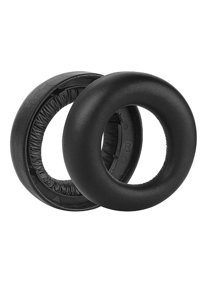Generic 1pair Earpads Cushions Headphone Ear Pads for PS5 Pulse 3D Headset Noise Isolation Cushions Cover Earmuff Replacement (Leather Replacement Ear Pads)  - Image 1