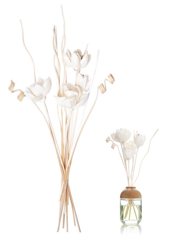 yeabwps 14Pcs Reed Diffuser Sticks Flowers, Reed Diffuser, Reed Diffuser Flower for Home Bedroom Decor - Image 1