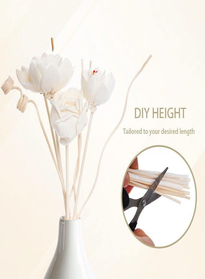 yeabwps 14Pcs Reed Diffuser Sticks Flowers, Reed Diffuser, Reed Diffuser Flower for Home Bedroom Decor - Image 3