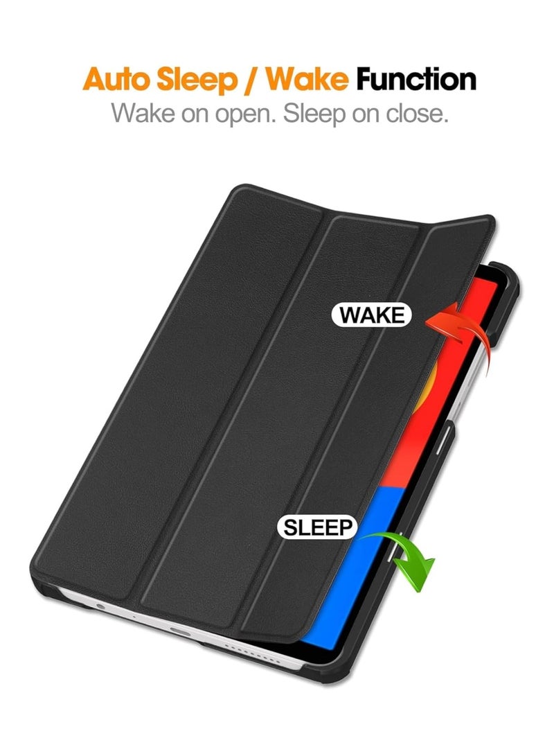 GUDOO Case Compatible with Xiaomi Redmi Pad SE 8.7 inch 2024, Slim Trifold Stand Hard Back Shell Protective Smart Cover for Redmi Pad SE 8.7"2024 Case with Auto Wake/Sleep Function - Image 2
