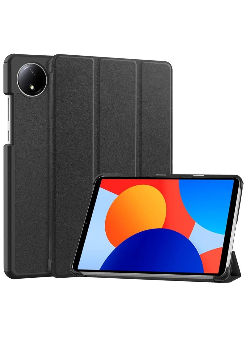 GUDOO Case Compatible with Xiaomi Redmi Pad SE 8.7 inch 2024, Slim Trifold Stand Hard Back Shell Protective Smart Cover for Redmi Pad SE 8.7"2024 Case with Auto Wake/Sleep Function - Image 1
