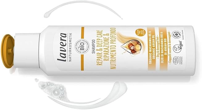 lavera Organic Repair Deep Care Shampoo New 250ml - Image 3