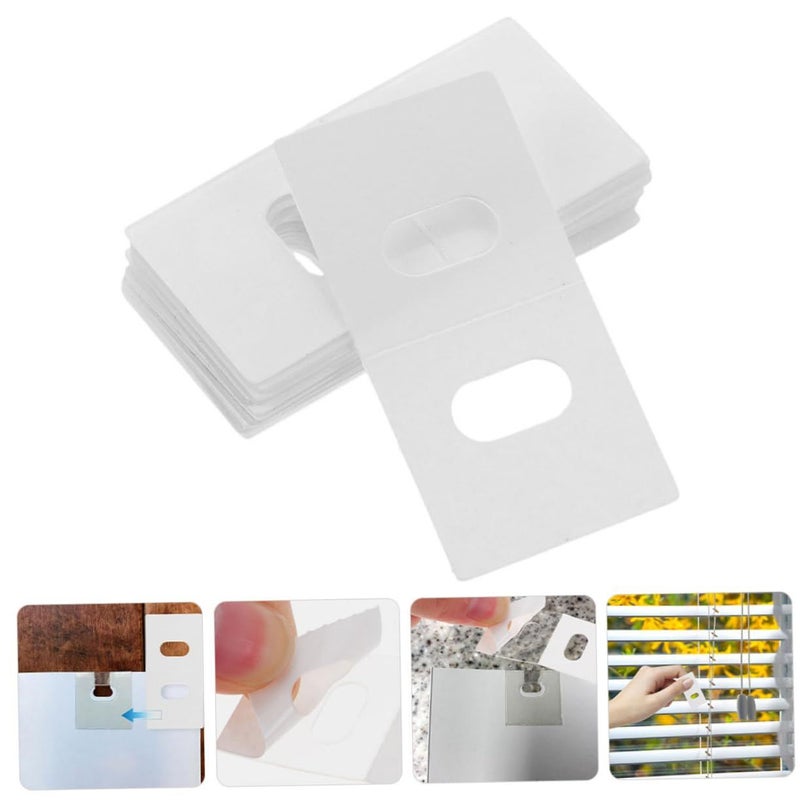 Vertical Blind Repair Tabs Adhesive Fixers 50pcs Quick Easy Restoration Discreet - Image 3