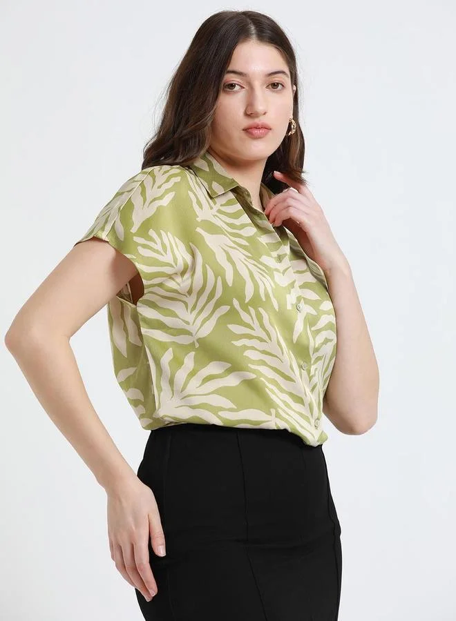 دينيس لينغو بلوزة كاجوال بقصة مريحة