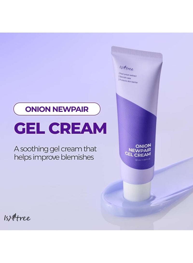 IsNtree Onion Newpair Gel Cream 80ml, 2.7 fl oz | Soothing Care | Blemish & Spot Treatment | Moisturizing | Hyperpigmentation Care | Korean Skincare - Image 3