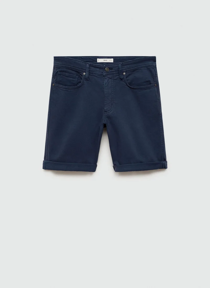 مانجو مان Essential Denim Shorts