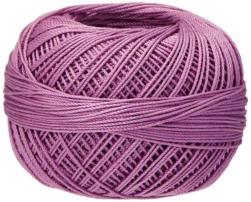 Handy Hands Lizbeth Cordonnet Cotton, Size 10, Light Country Grape - Image 4