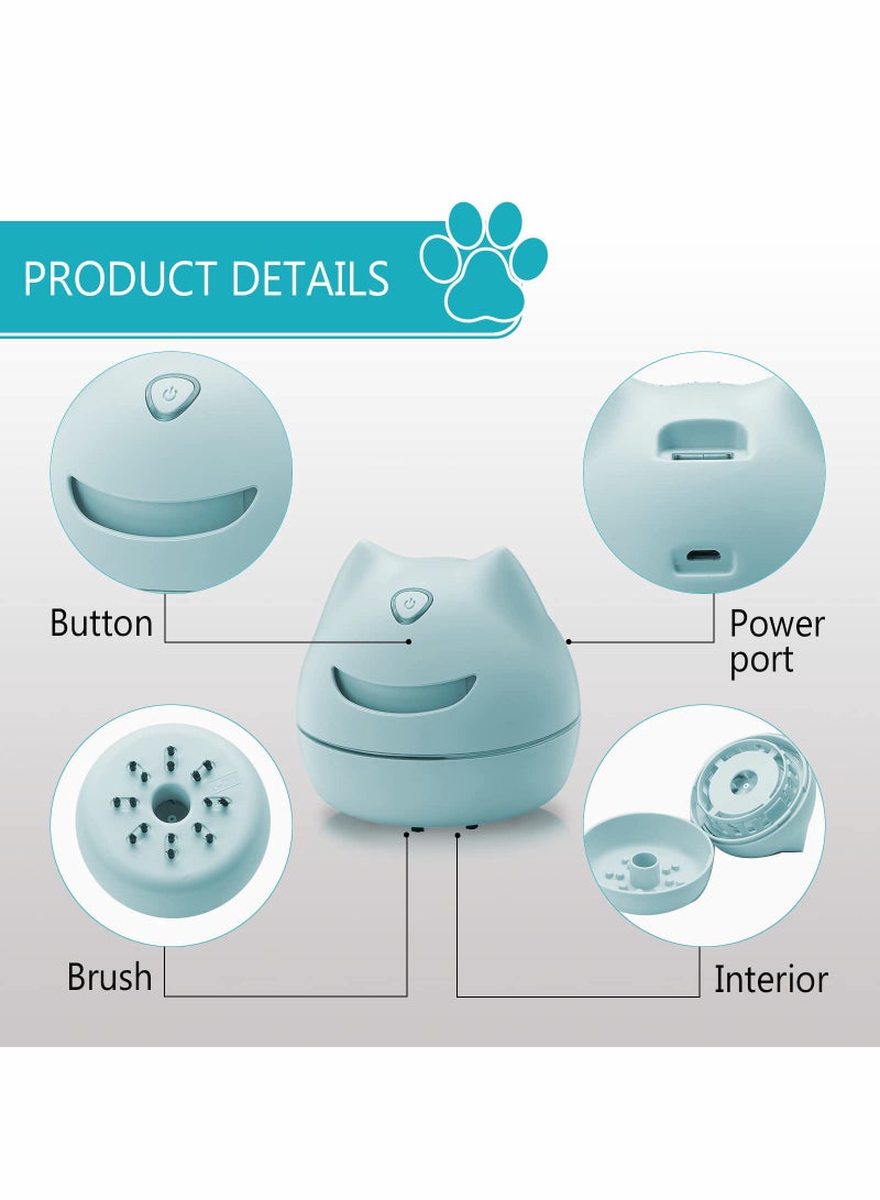 Excefore Desktop Vacuum Cleaner, Upgraded Mini Desk Vacuum with USB Charging and Cleaning Brush, High Efficiency Detachable Table Vacuum Cleaner Design for Cleaning Crumbs, Eraser Residue - Image 3