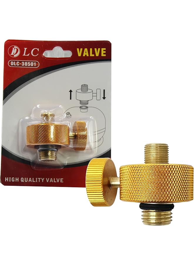 LC Gas Tank Adapter/Valve with Key DLC 38501 - Image 1