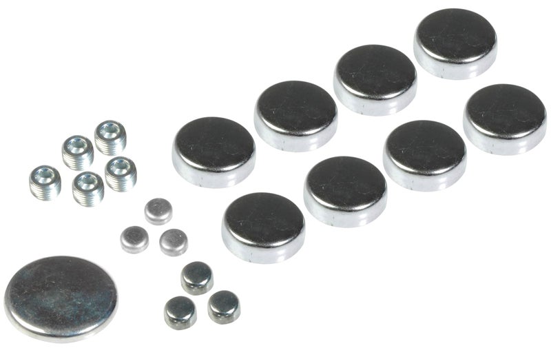 Dorman 557-001 Gm Steel Expansion Plug Kit, 15 Expansion Plugs, 5 Pipe Plugs Compatible with Select Models