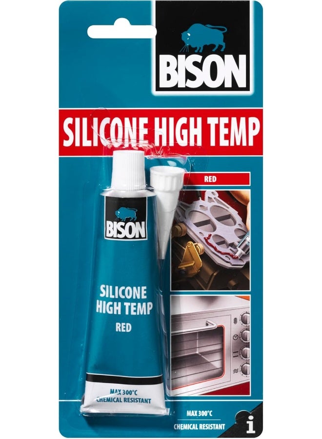 Bison لاصق سيليكون بيسون بدرجة حرارة عالية 60 مل - Image 2