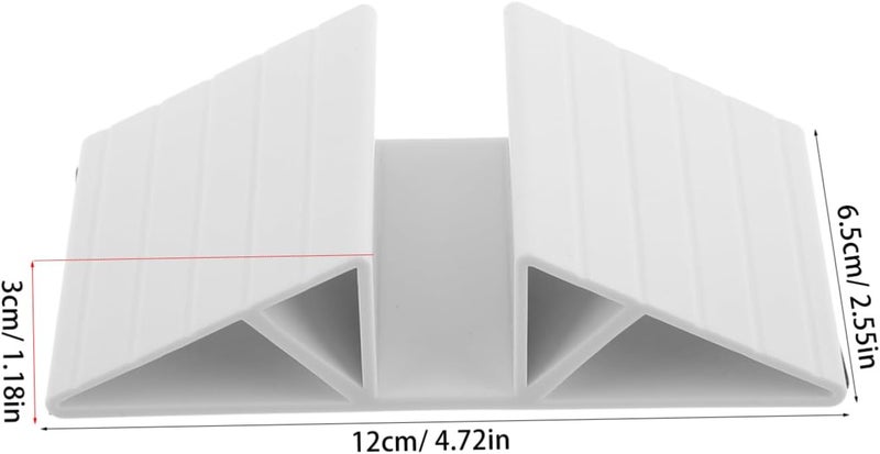 MAGICLULU 4pcs Dog Gate for Stairs Triangle Support Base Stair Edge Protector Pet Fence Stabilizer Standalone Pet Gate - Image 2