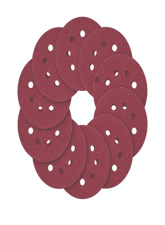 ISC Hook & Loop Sanding Disc Paper 60/100/120 Grit For Pad 5" Pack of 30 Pcs Emery Sandpaper - Image 1