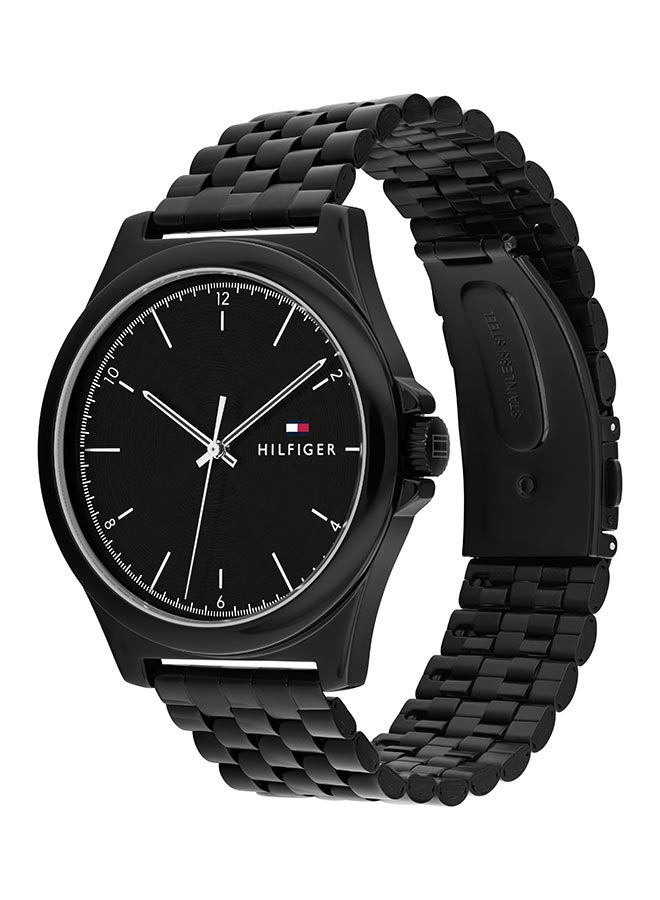 TOMMY HILFIGER Men's Analog Round Shape Stainless Steel Wrist Watch 1710613 - 42 Mm - Image 2