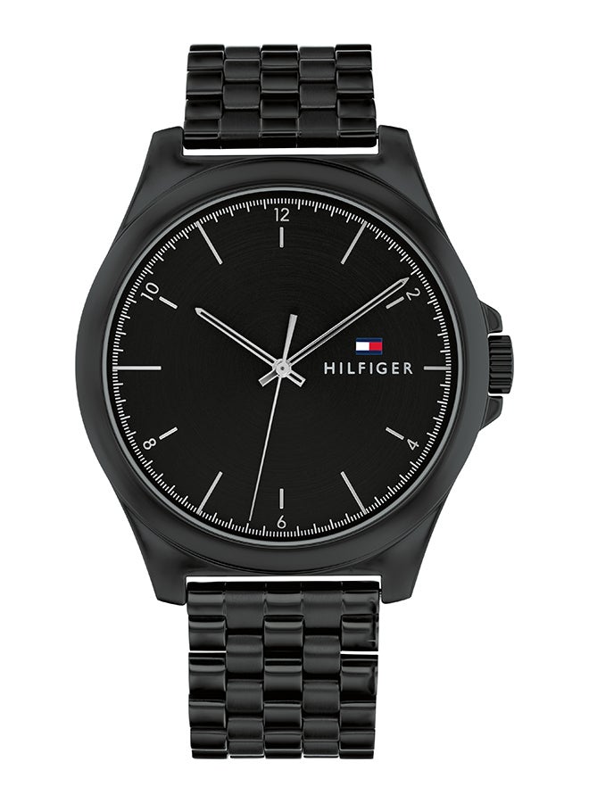 TOMMY HILFIGER Men's Analog Round Shape Stainless Steel Wrist Watch 1710613 - 42 Mm - Image 1