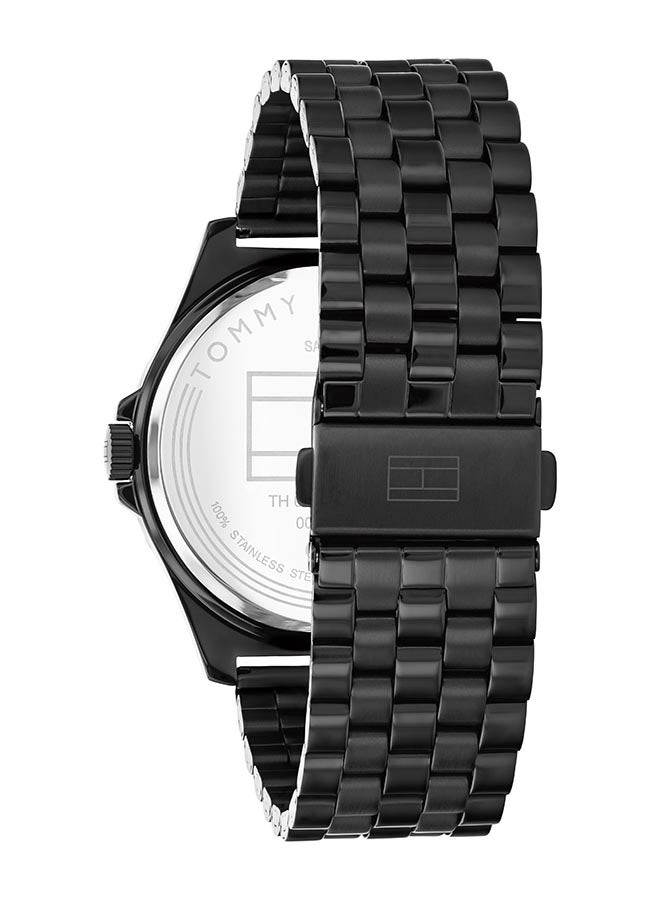 TOMMY HILFIGER Men's Analog Round Shape Stainless Steel Wrist Watch 1710613 - 42 Mm - Image 3