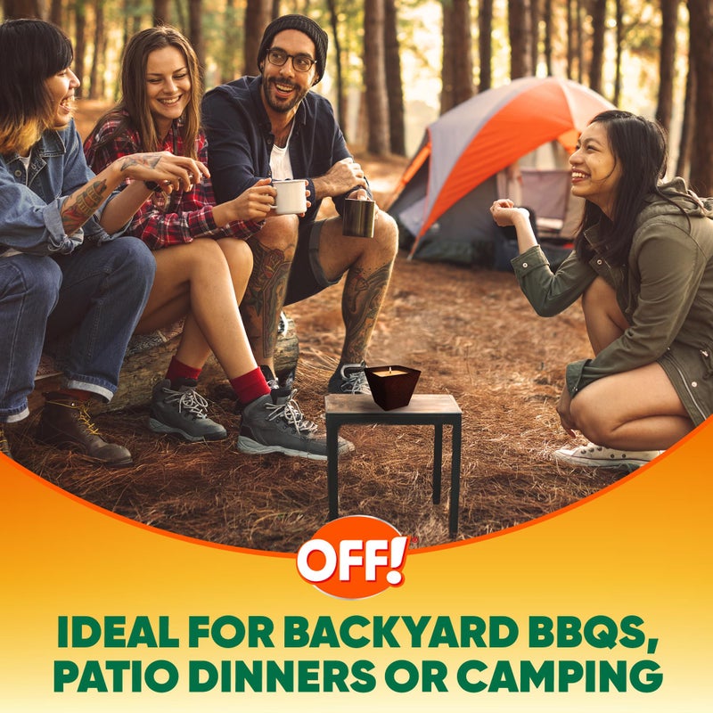 OFF! Backyard Citronella Scented Candle, Ambiance Enhancing Centerpiece, Burns for up to 25 Hours, 16 oz ( Pack of 2) - Image 4