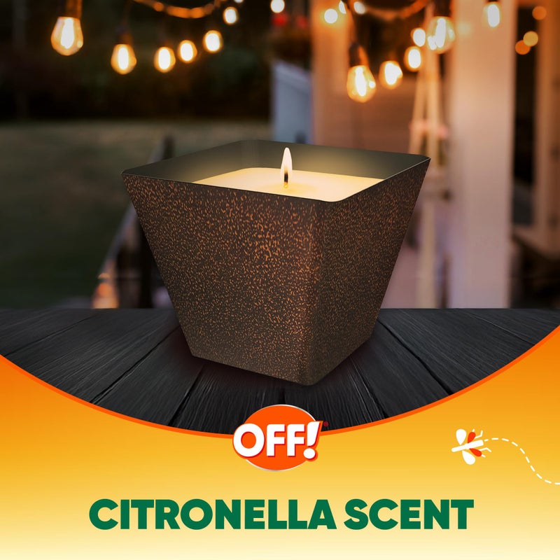 OFF! Backyard Citronella Scented Candle, Ambiance Enhancing Centerpiece, Burns for up to 25 Hours, 16 oz ( Pack of 2) - Image 5