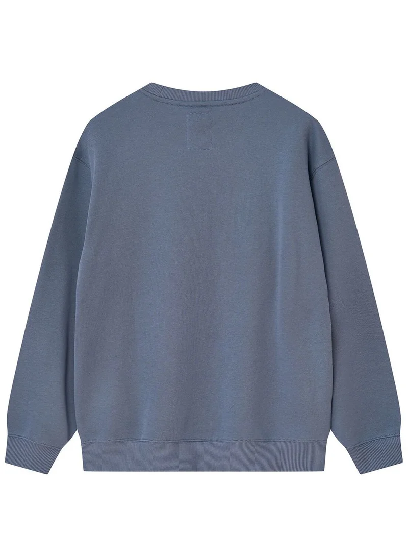 GIORDANO Men's Relaxed Fit Long Sleeve Tom & Jerry French Terry Sweatshirt