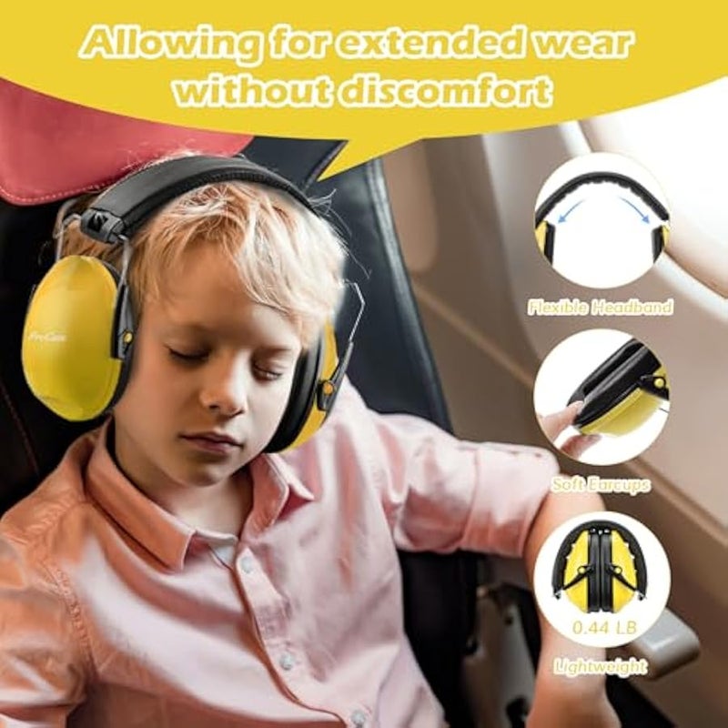 Noise Cancelling Headphones for Kids Toddler, SNR 27dB Noise Reduction Ear Muffs, Kids Ear Protection for Fireworks Autism, Sensory Headphones for Autistic Kids - Image 5