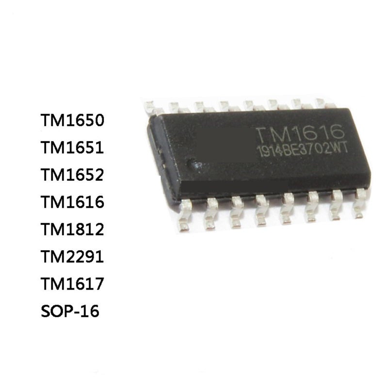 TM2291 شريحة IC SOP 16 10 قطع سائق عرض أنبوب رقمي - Image 3