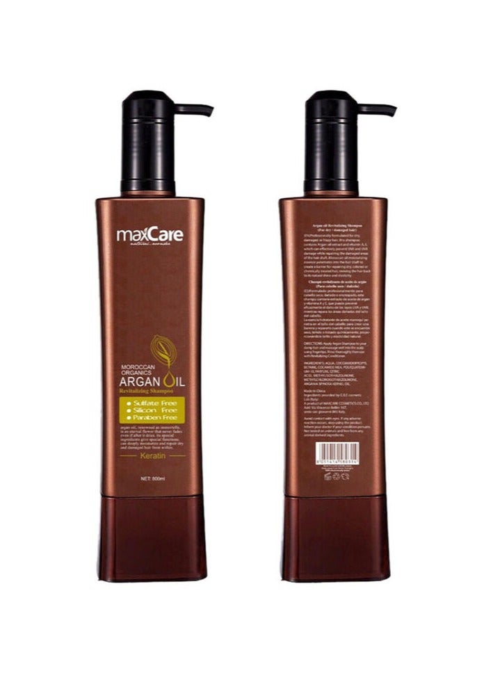 Max Care Refreshing Shampoo with Argan Oil 800 ml - Image 2