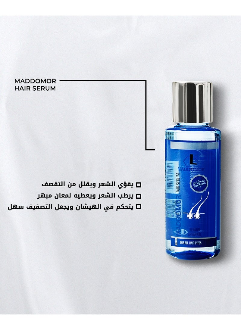 مادومور - مادومور سيروم الشعر بالكيراتين وزيت الأرجان – تغذية لشعر حريري وقوي - Image 1