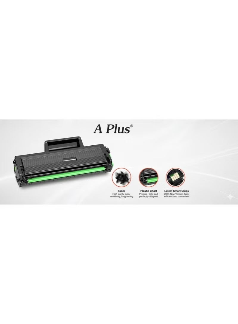 A PLUS APlus 106A / W1106A Compatible High-Volume Toner (1000 Page Yield) | Streak-Free Quality for HP LaserJet Pro 107, MFP M135, M137 Printers - Image 3